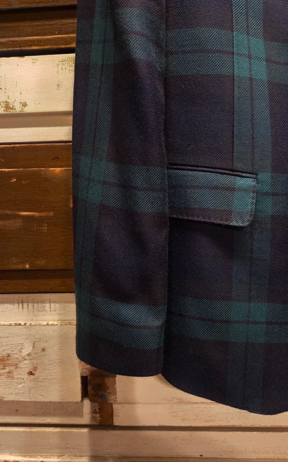 발렌티노 블랙와치 테일러드자켓 상품이미지6