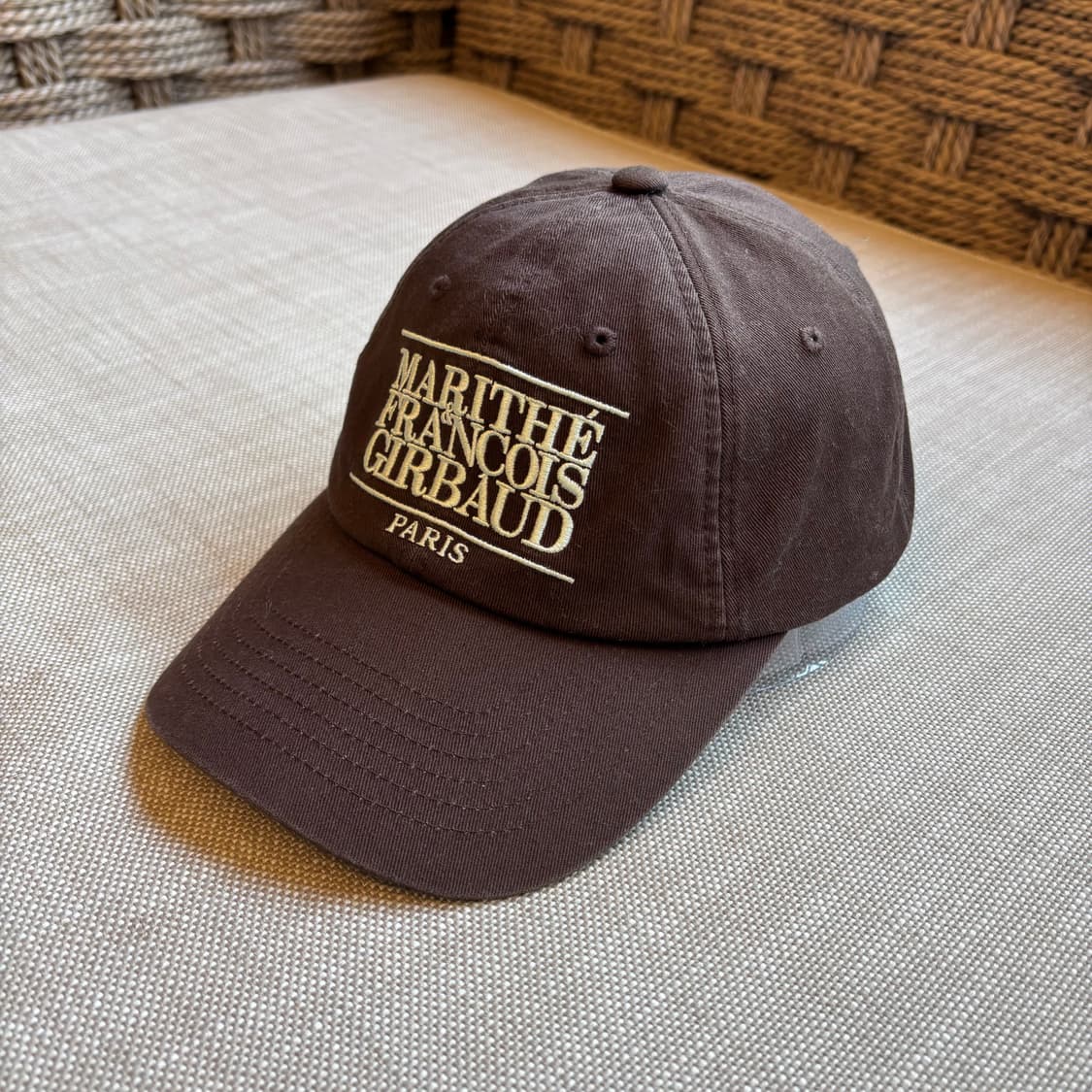 마리떼 프랑소와 저버 브라운 볼캡 상품이미지2