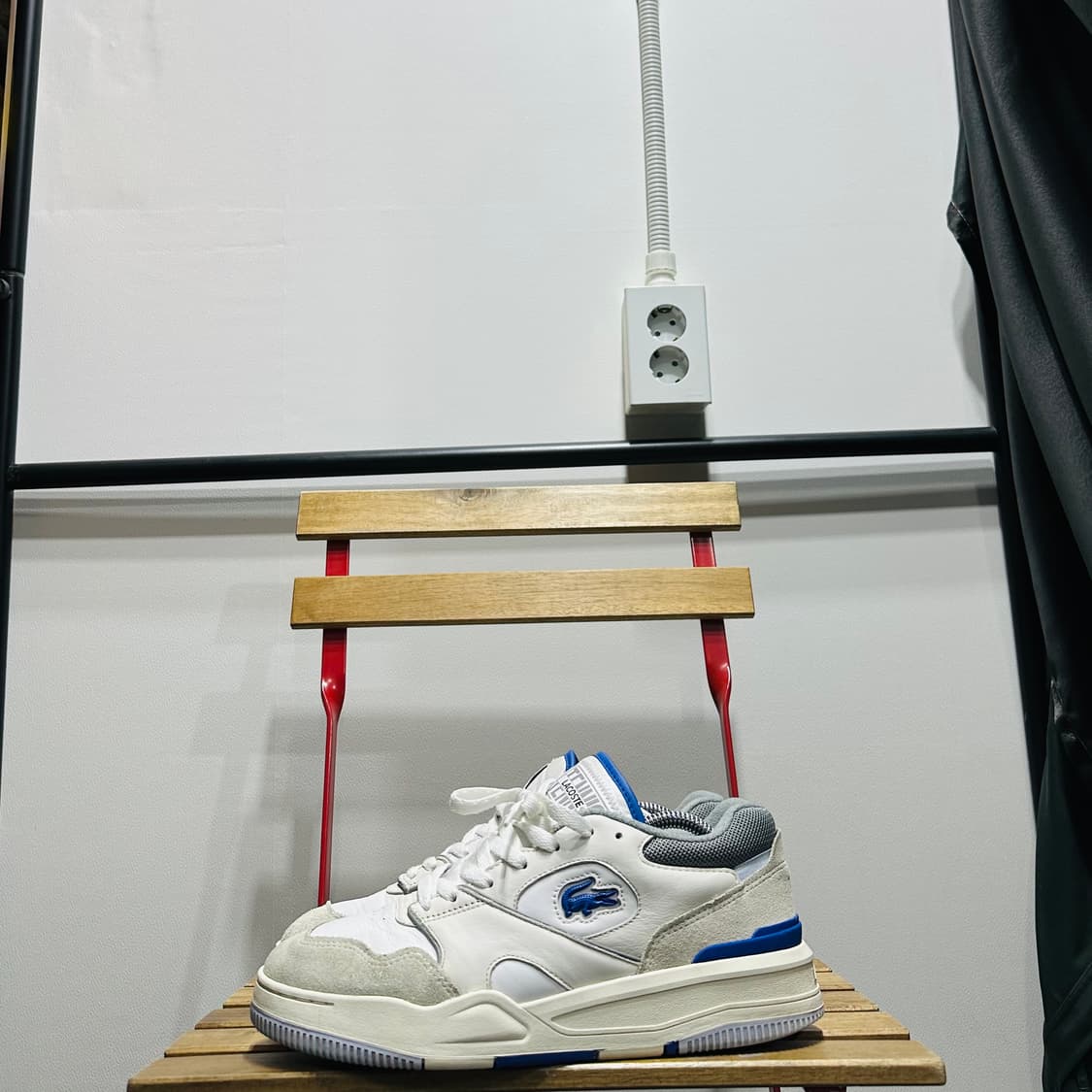 UK8 270) 라코스테 운동화 남성 남자 신발 라인샷 래더 상품이미지4