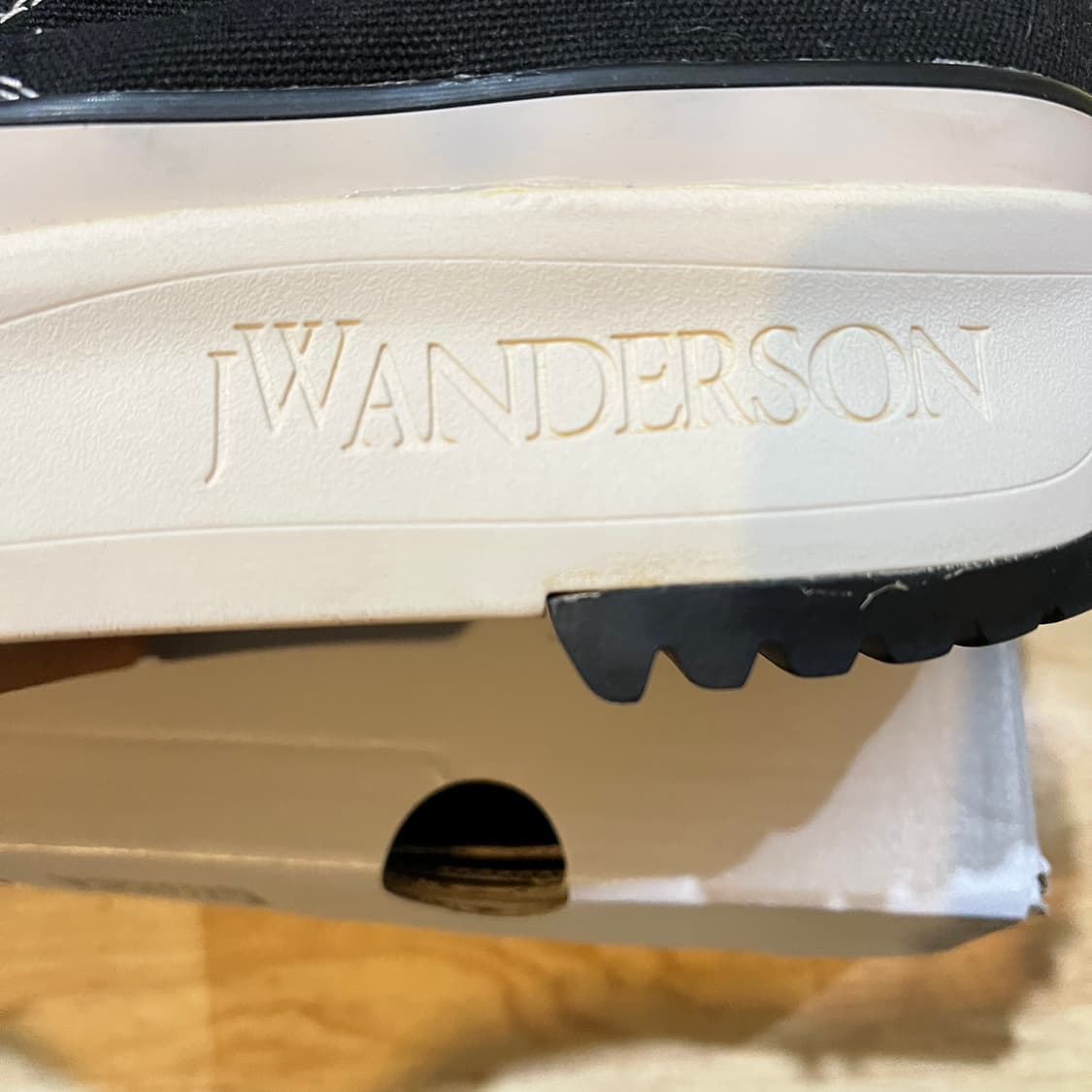 (250) 컨버스 X JW앤드슨 런스타 하이크 하이 블랙 상품이미지2