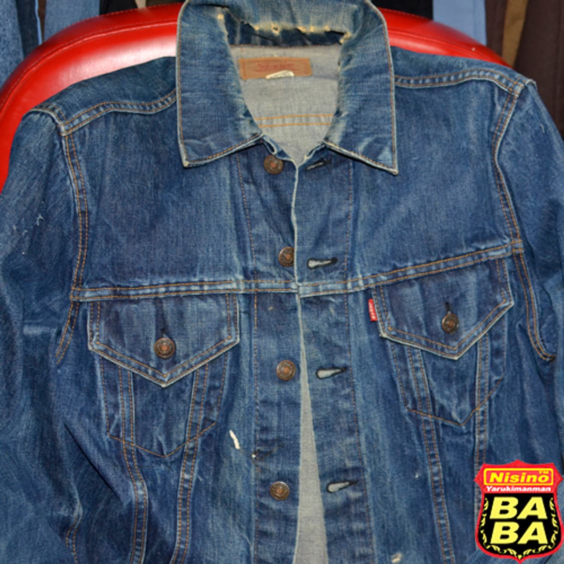 69年 원판 LEVIS 70505-0217 빅E 오리지날 3rd 상품이미지4