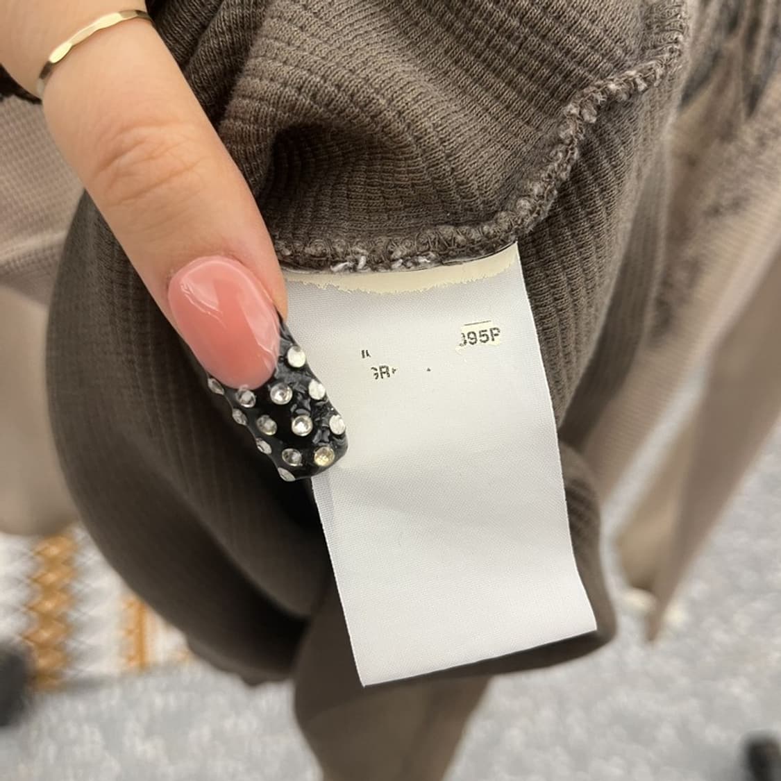 버커루 올드스쿨 락시크 고딕 스컬 와플 롱슬리브 105 C10554 상품이미지6