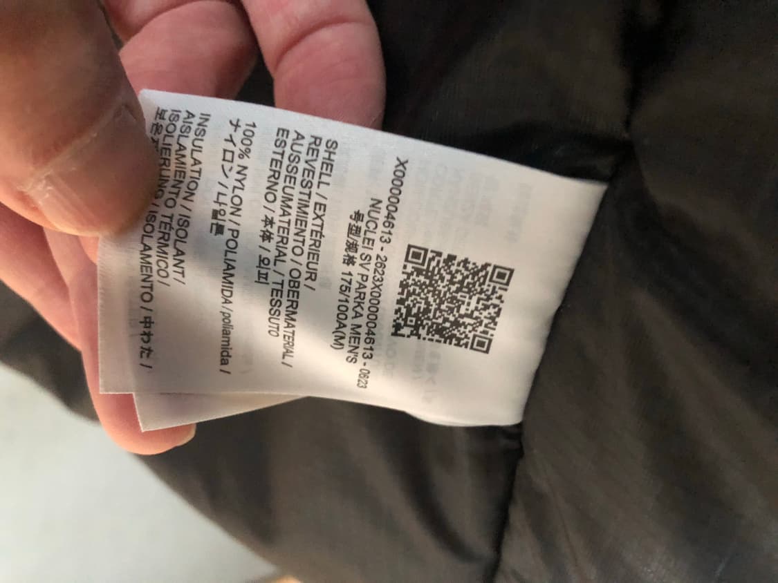 아크테릭스 누클리아이SV파카 그라파이트 M 상품이미지2