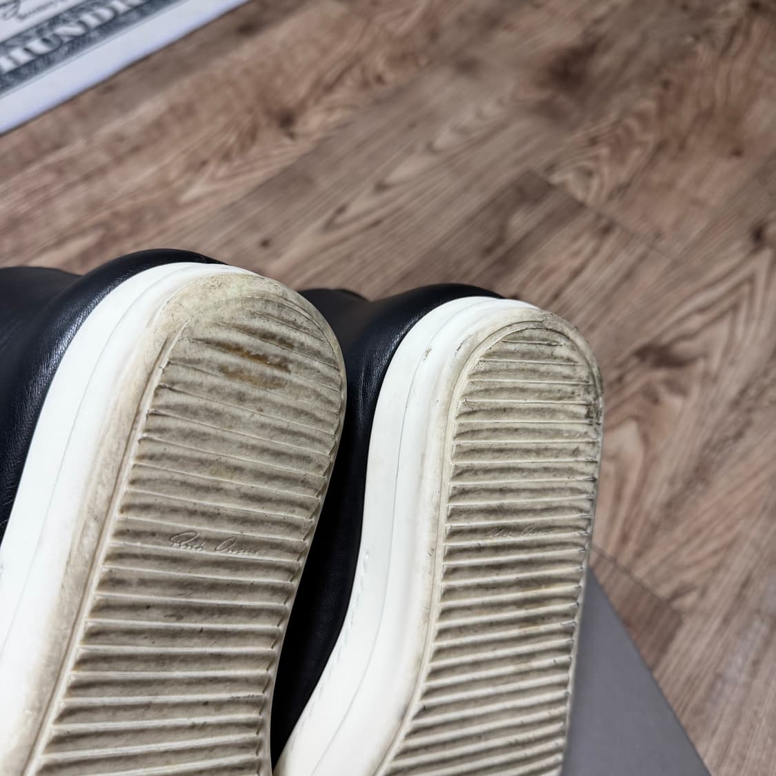 (42,신세계발)릭오웬스 점보레이스 패디드 라몬즈 상품이미지8