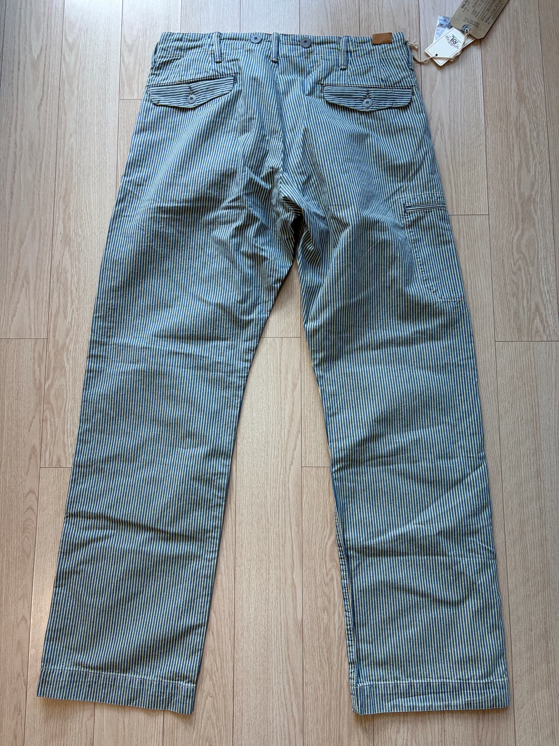 (30x32) RRL 스트라이프 필드 팬츠 빈파포 상품이미지3