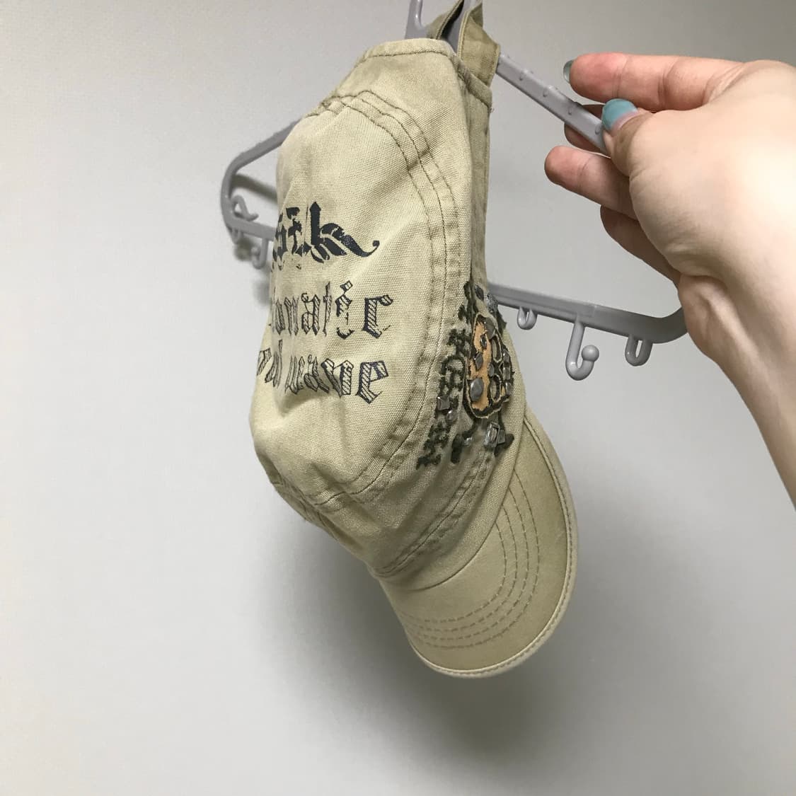 skull lettering cap 상품이미지2