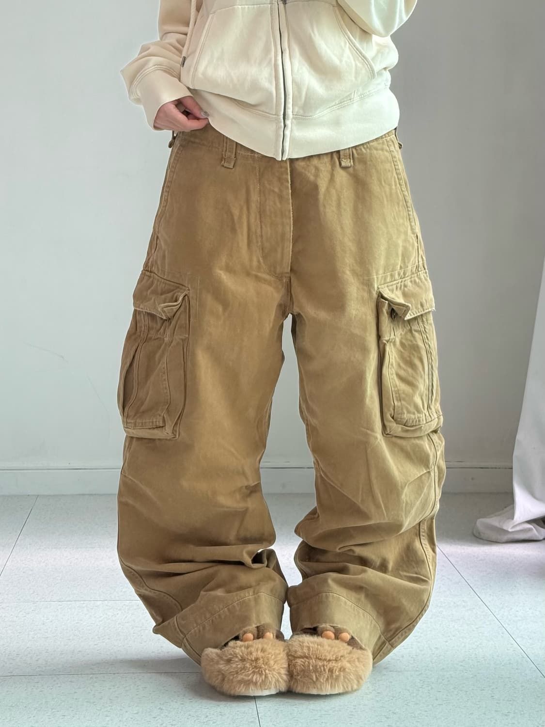 아베크롬비 베이지 카고팬츠 상품이미지1