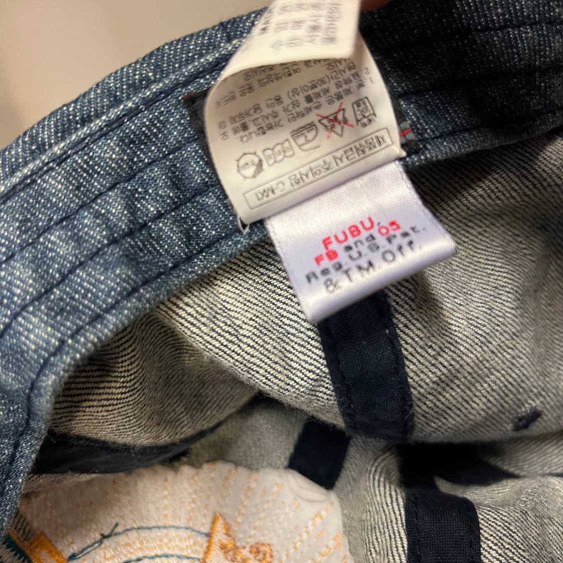 fubu 데님 볼캡 상품이미지6