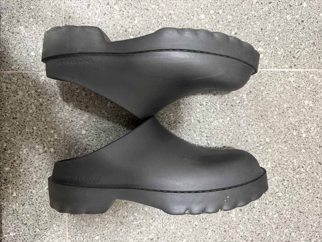 [3사이즈] 언다이드룸 log 403 클로그 블랙 상품이미지4