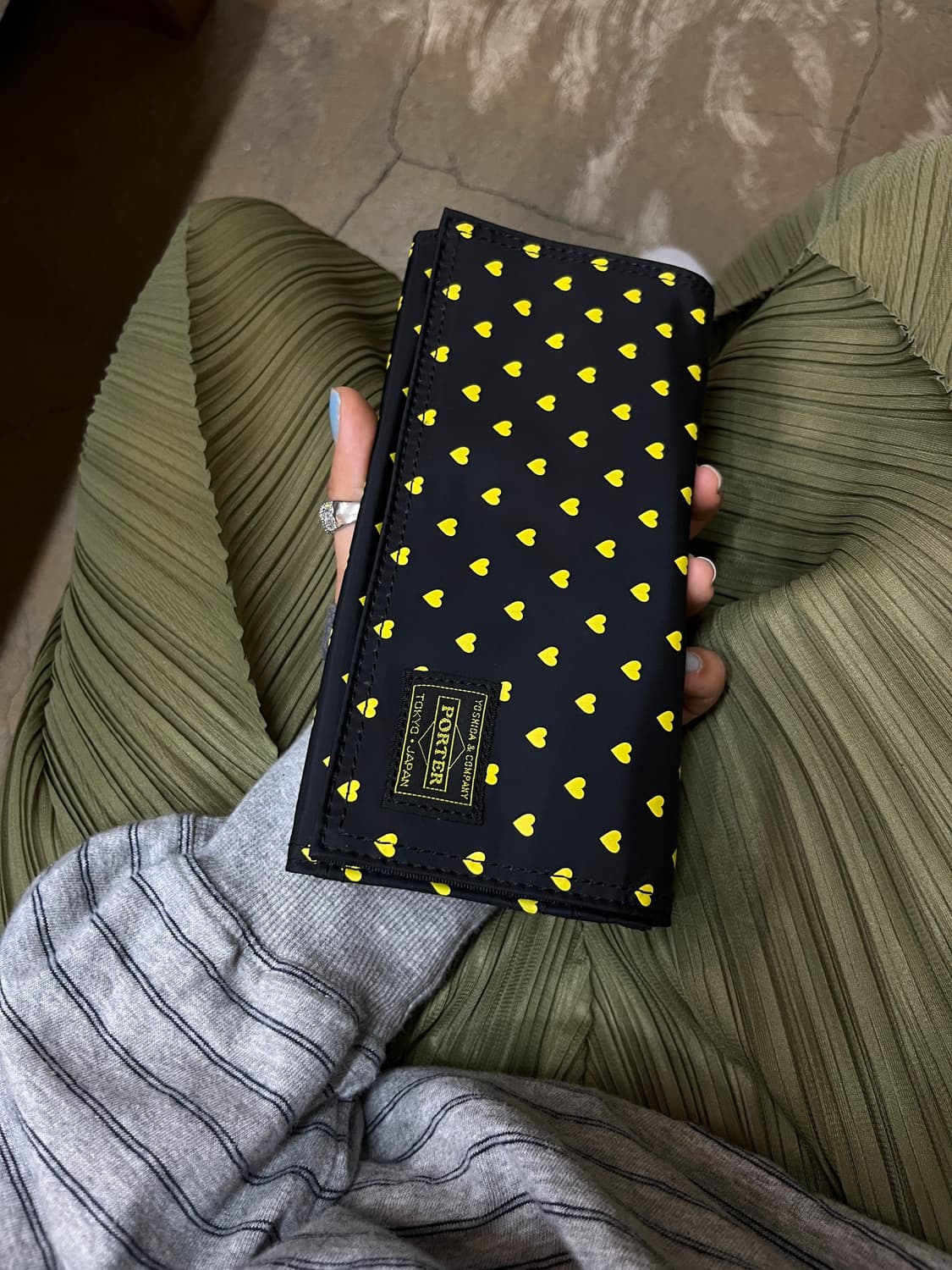 (Deadstock)Porter 포터 옐로우 하트 장지갑 상품이미지8