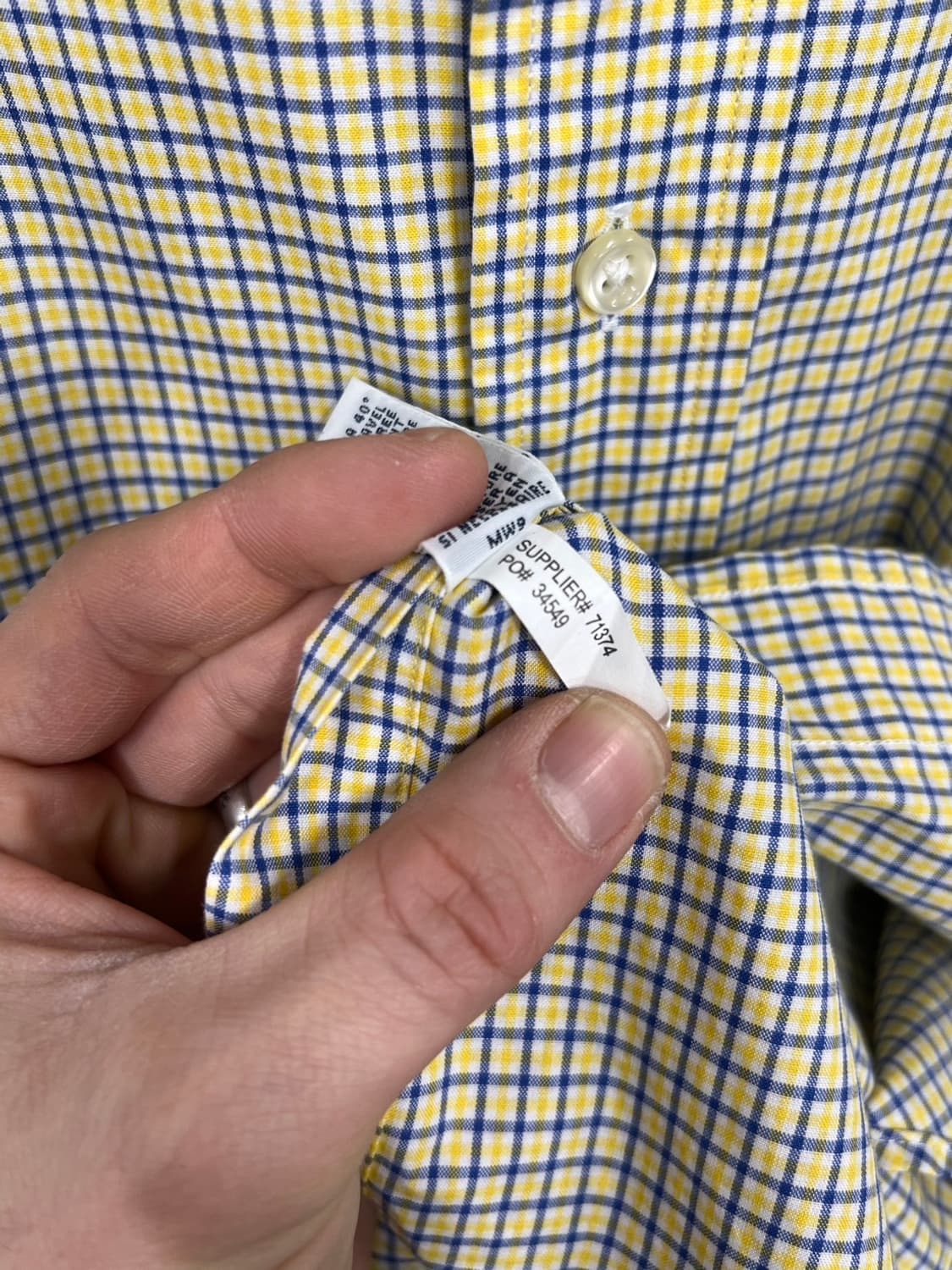 폴로 랄프로렌 커스텀핏 오버핏 체크 셔츠 상품이미지7