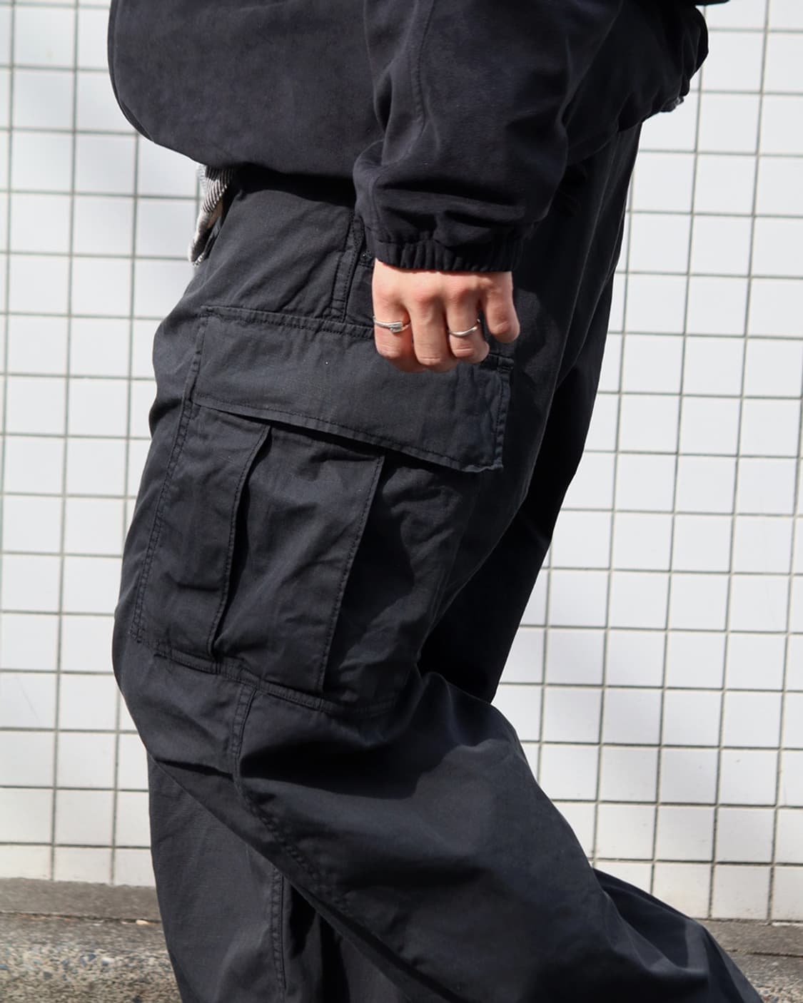 노스페이스 퍼플라벨 나나미카  BDU 필드 카고 팬츠 블랙 새상품 32 상품이미지5