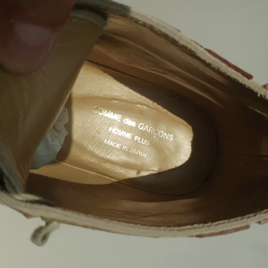 Comme Des Garcons patchwork boots 상품이미지8