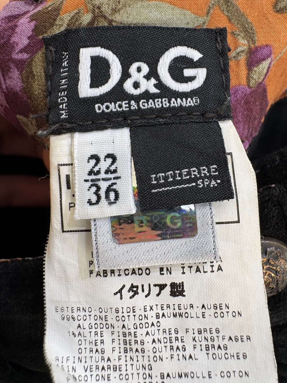 DOLCE & GABBANA (Made in Itlay) 팬츠 상품이미지7