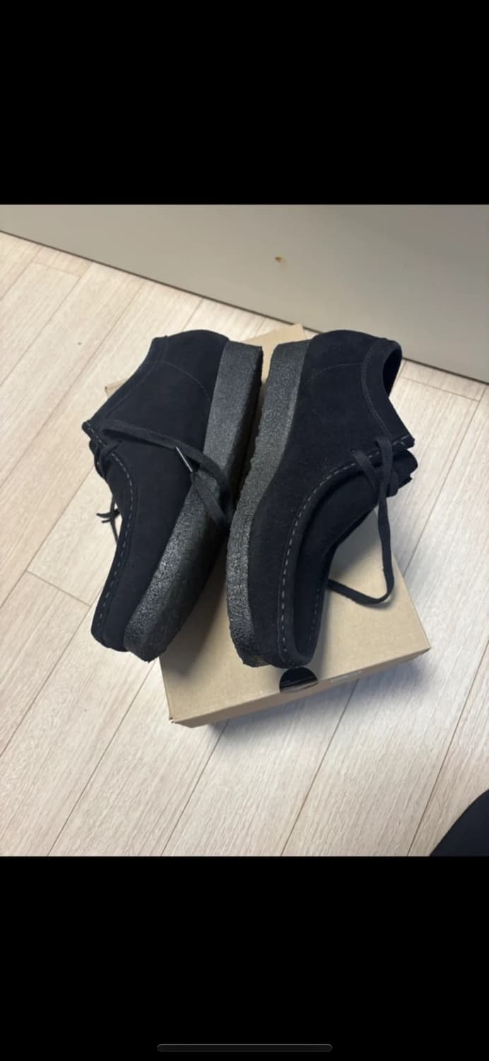 클락스 왈라비 블랙 uk8 상품이미지4