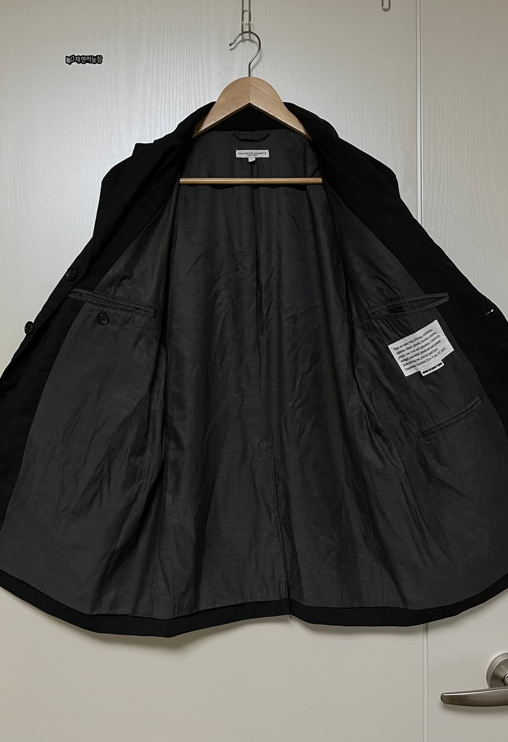 엔지니어드가먼츠 엔도버 자켓 / 차콜 / S (95–100) 상품이미지5