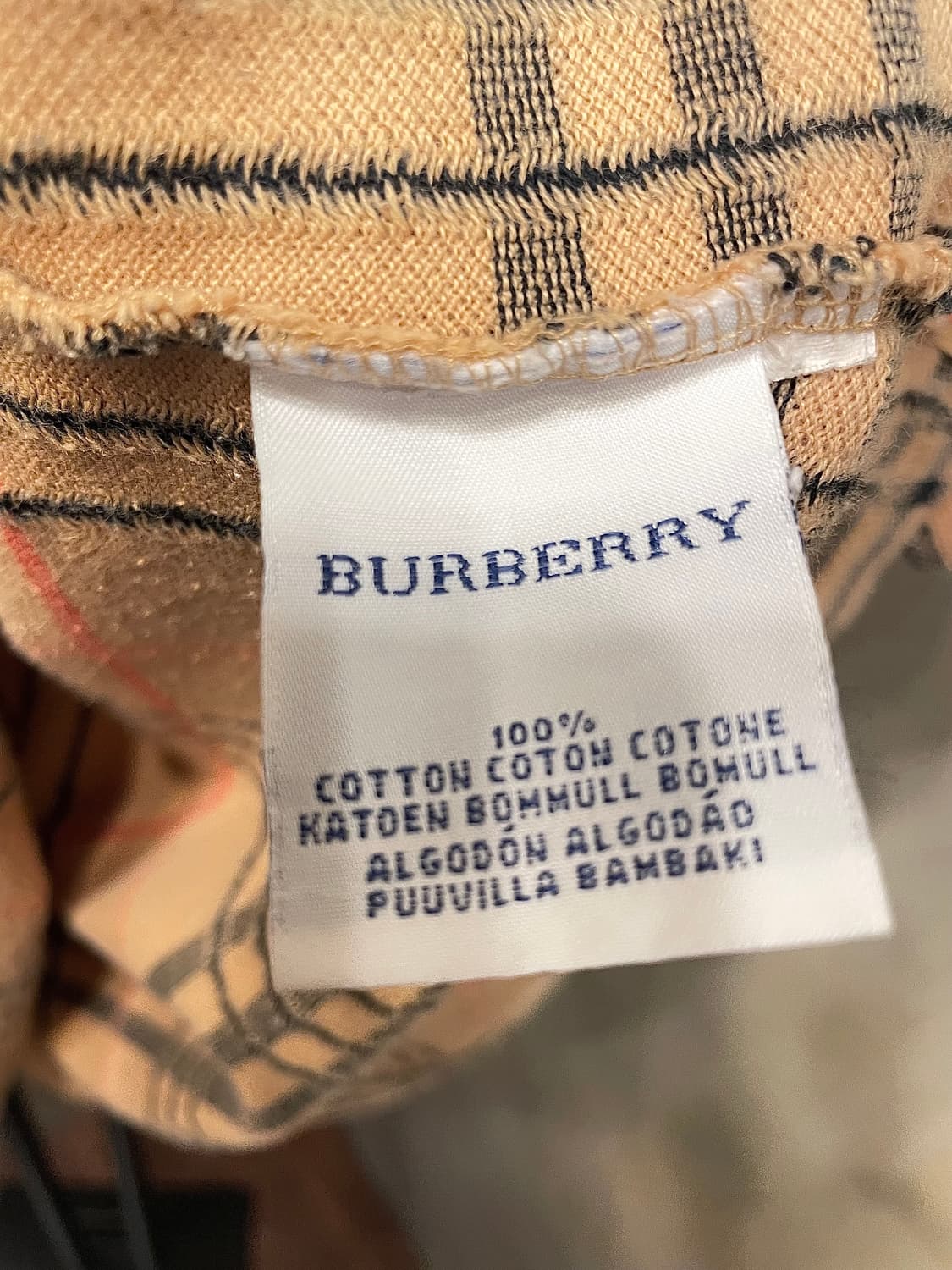 버버리 노바체크 카라티 66 상품이미지7