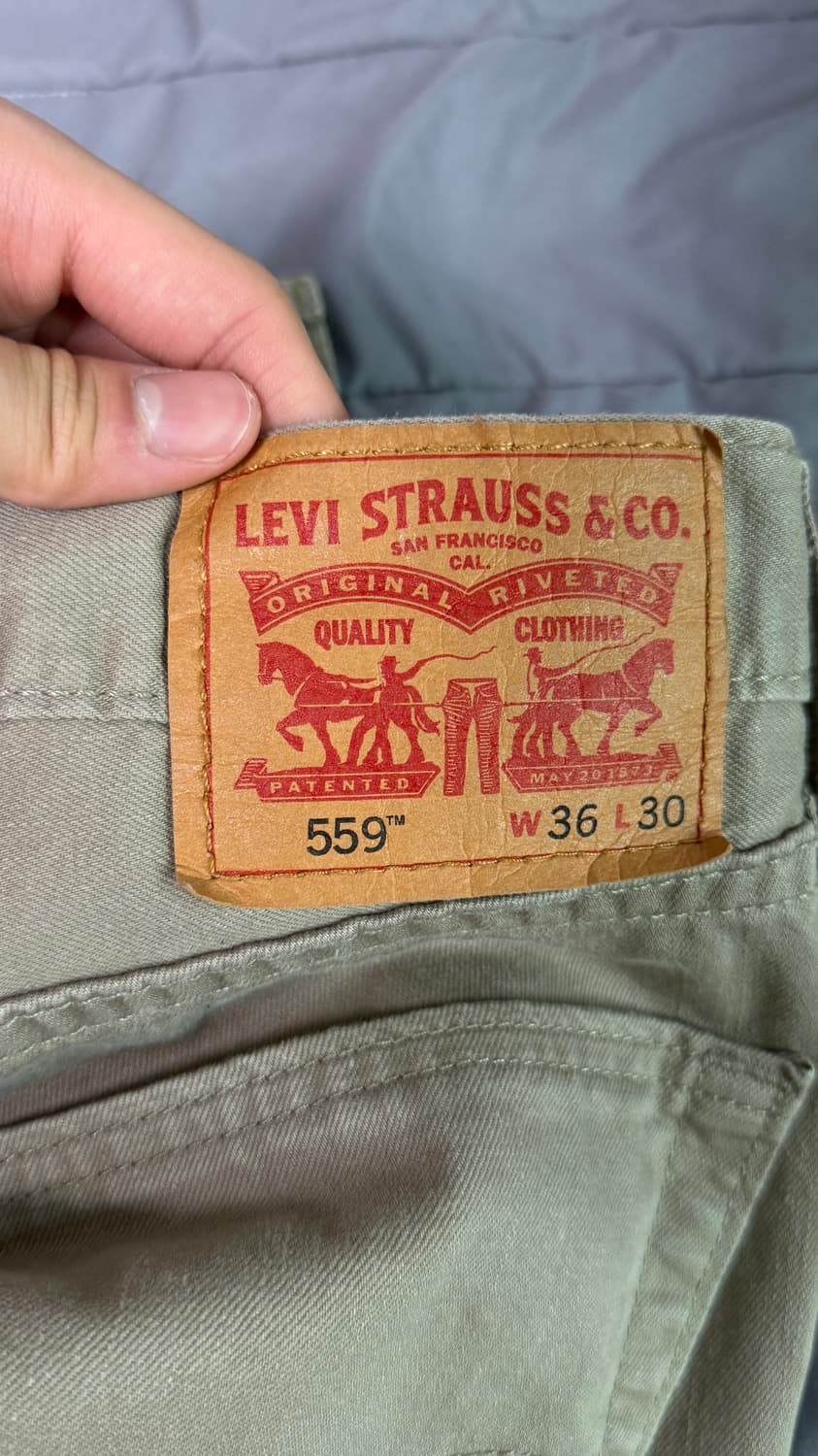 리바이스 559 베이지 w36 L30 상품이미지3