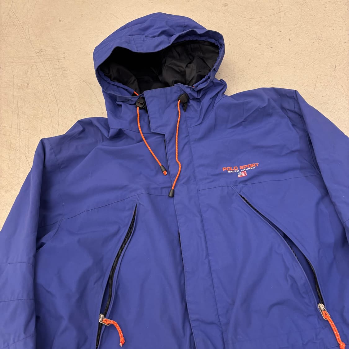 폴로 스포츠 스몰로고 올드스쿨 바람막이 상품이미지2