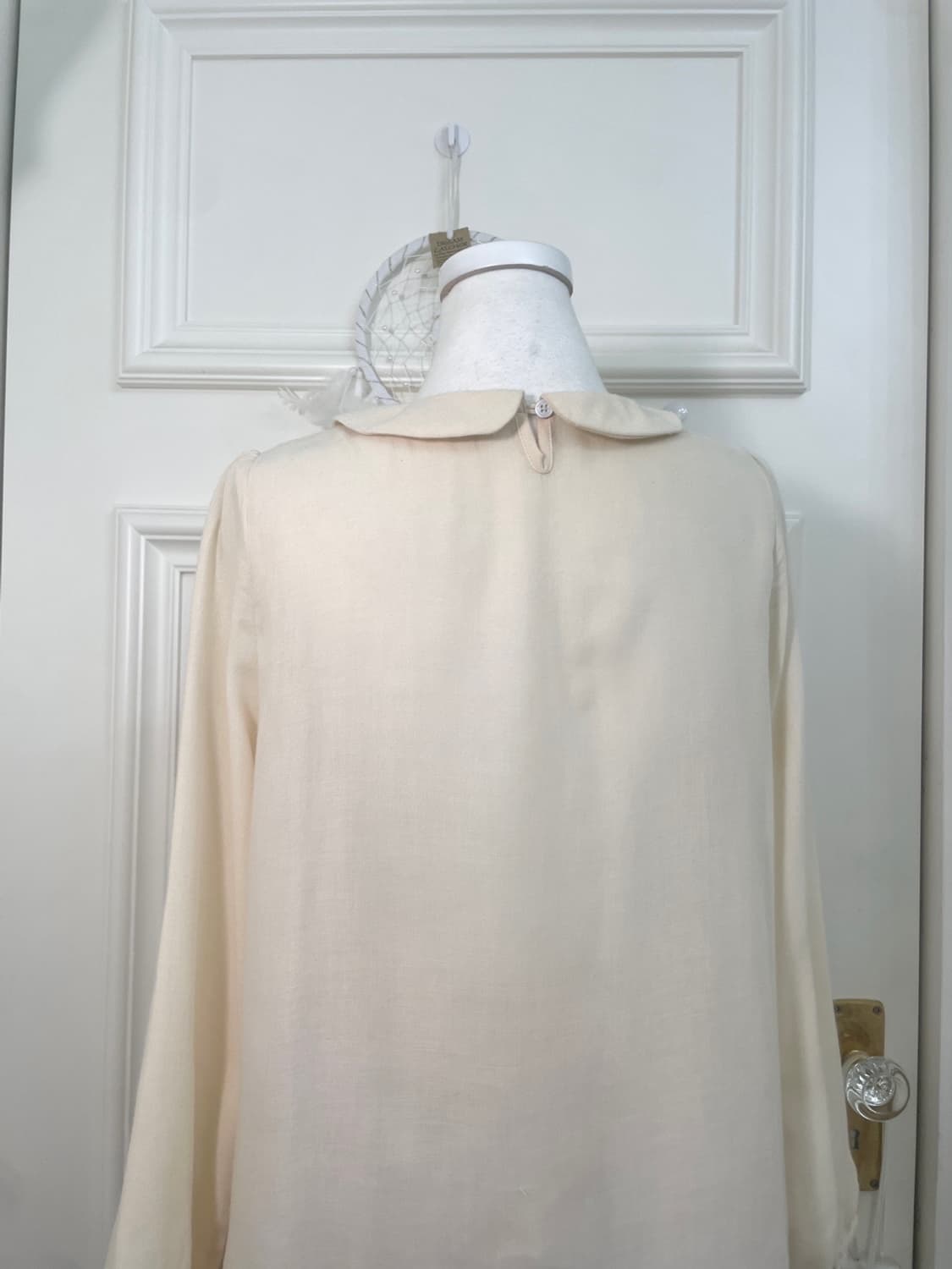 EHKA SOPO butter lace trim collar blouse 상품이미지4