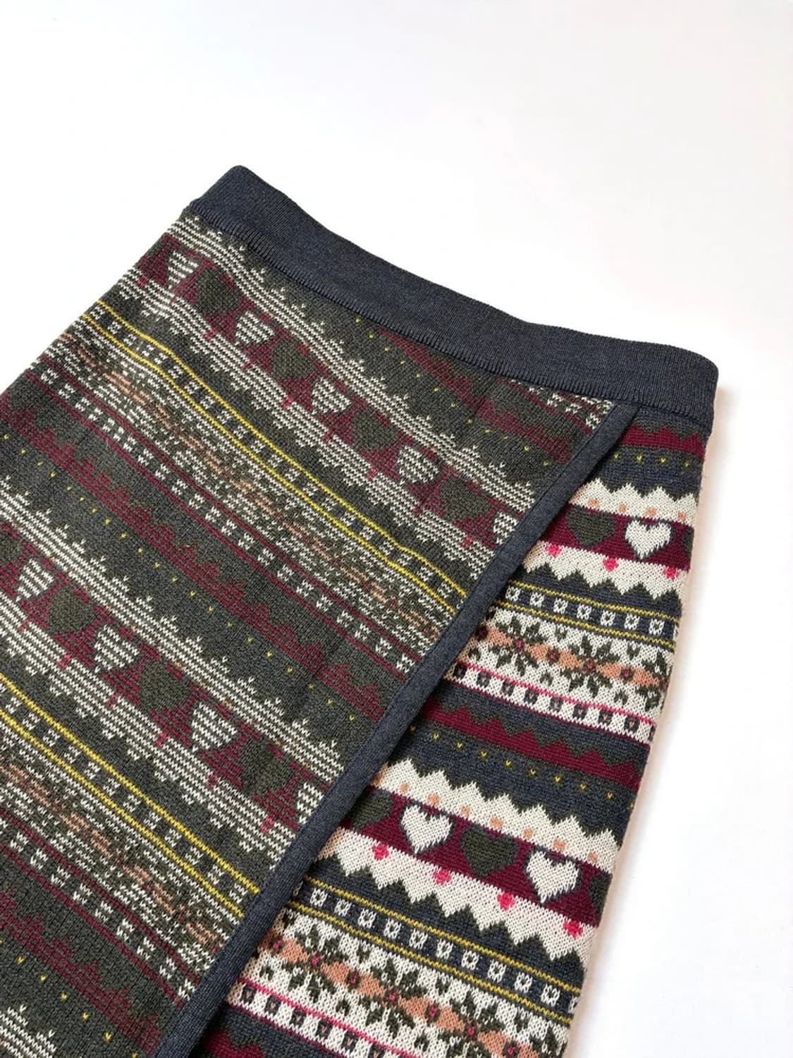 Isola Marras 알파카 버진 울 스커트 PN5679 상품이미지2