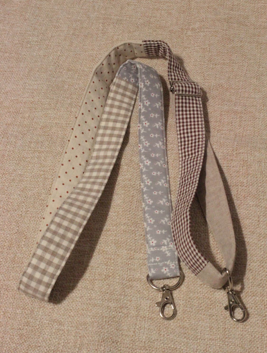 핸드메이드 패치워크 숄더끈 가방끈 상품이미지10