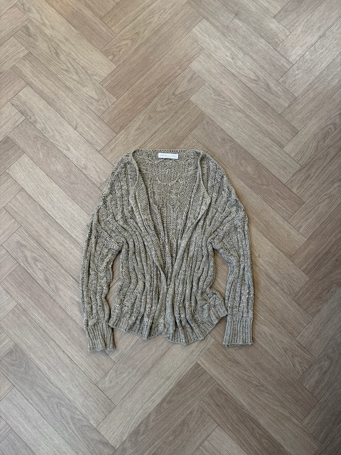 dusty sand drifft knit cardigan 상품이미지4