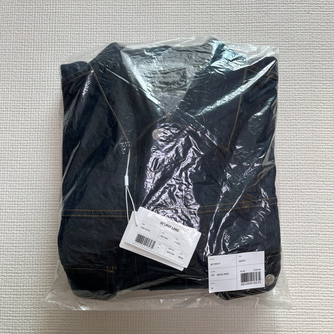 헬무트랭 데님 자켓 인디고 린스 상품이미지4