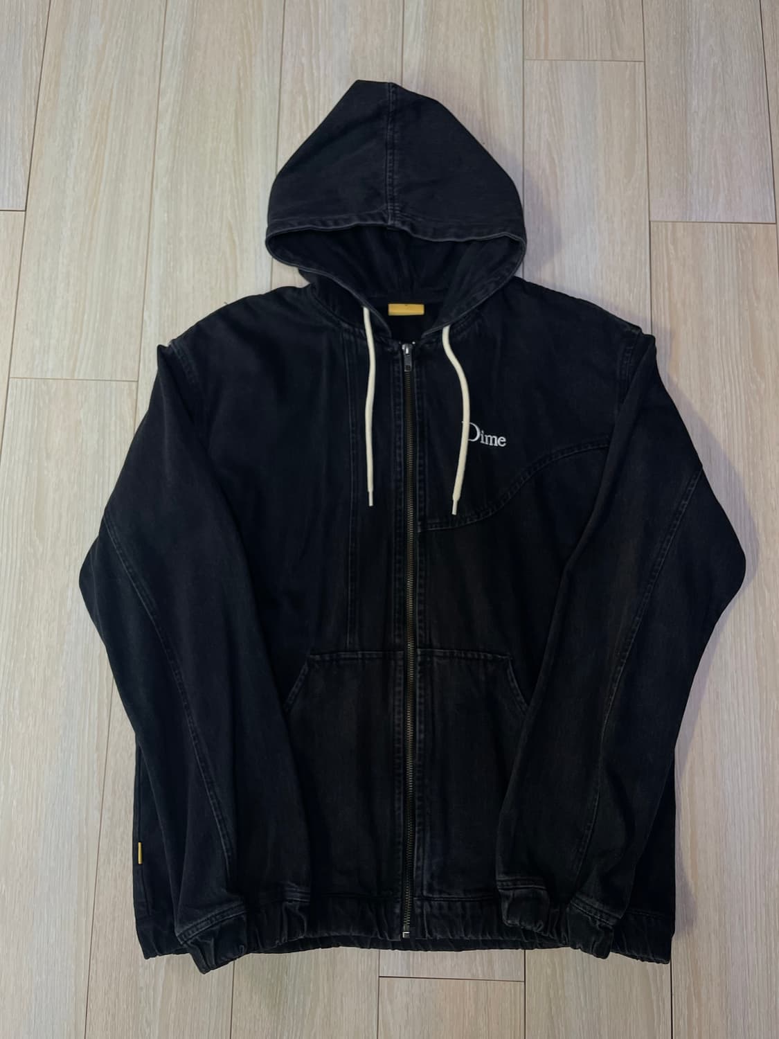 다임 데님 후드집업 상품이미지1