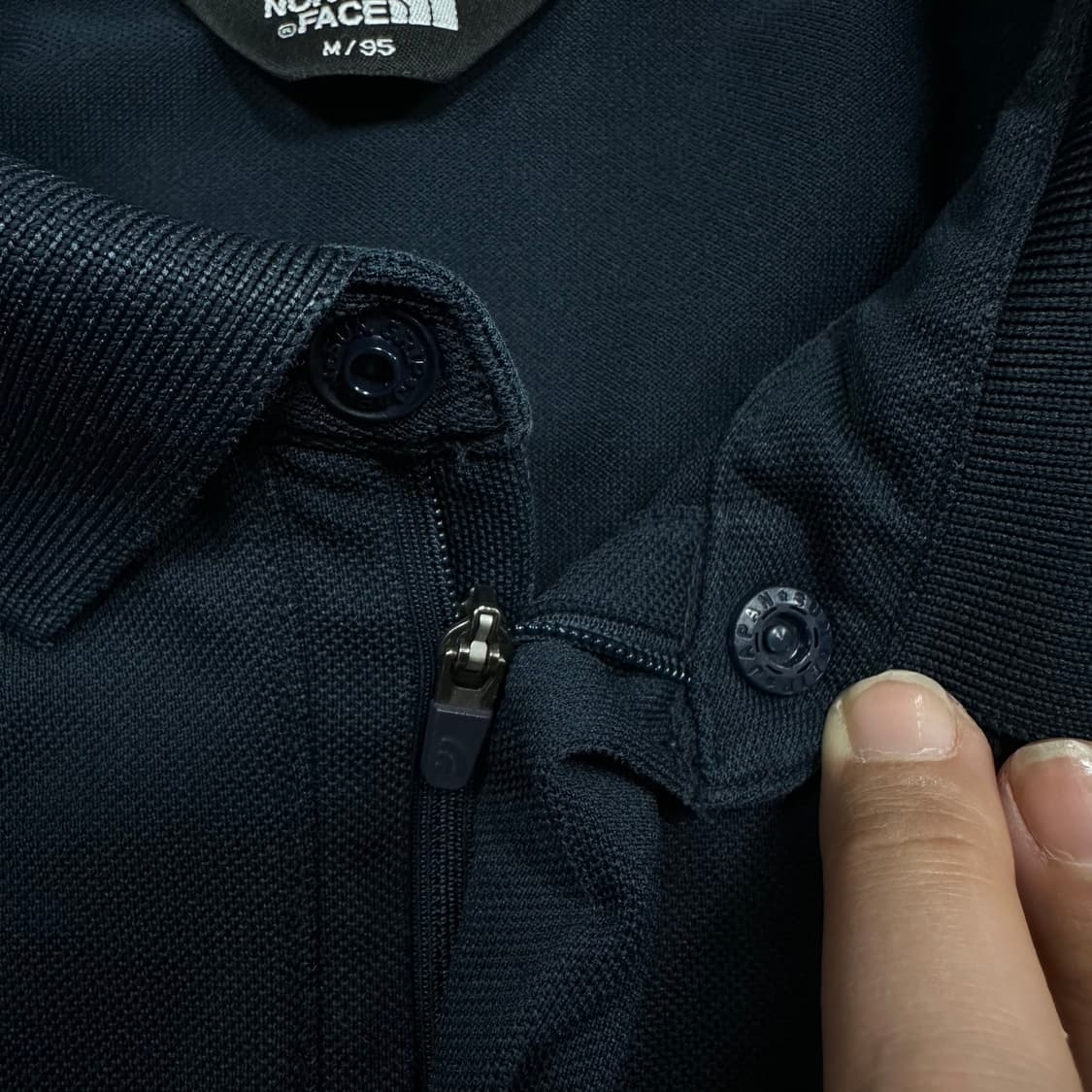 ✨ (바배) 노스페이스 반집업 카라 롱슬리브 상품이미지3