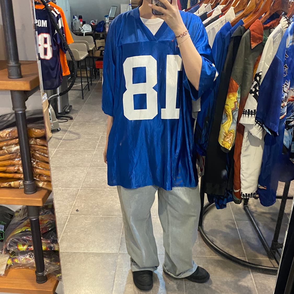 [NO.9] NFL 풋볼 져지 반팔티 블루 상품이미지4