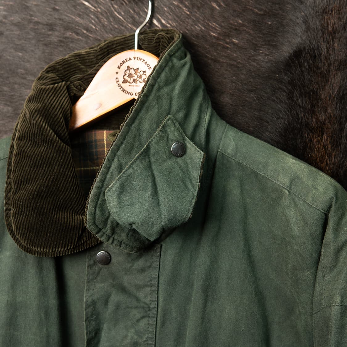 [XXL] 90s HUNTER OUTDOOR 왁스자켓 잉글랜드 메이드  상품이미지2