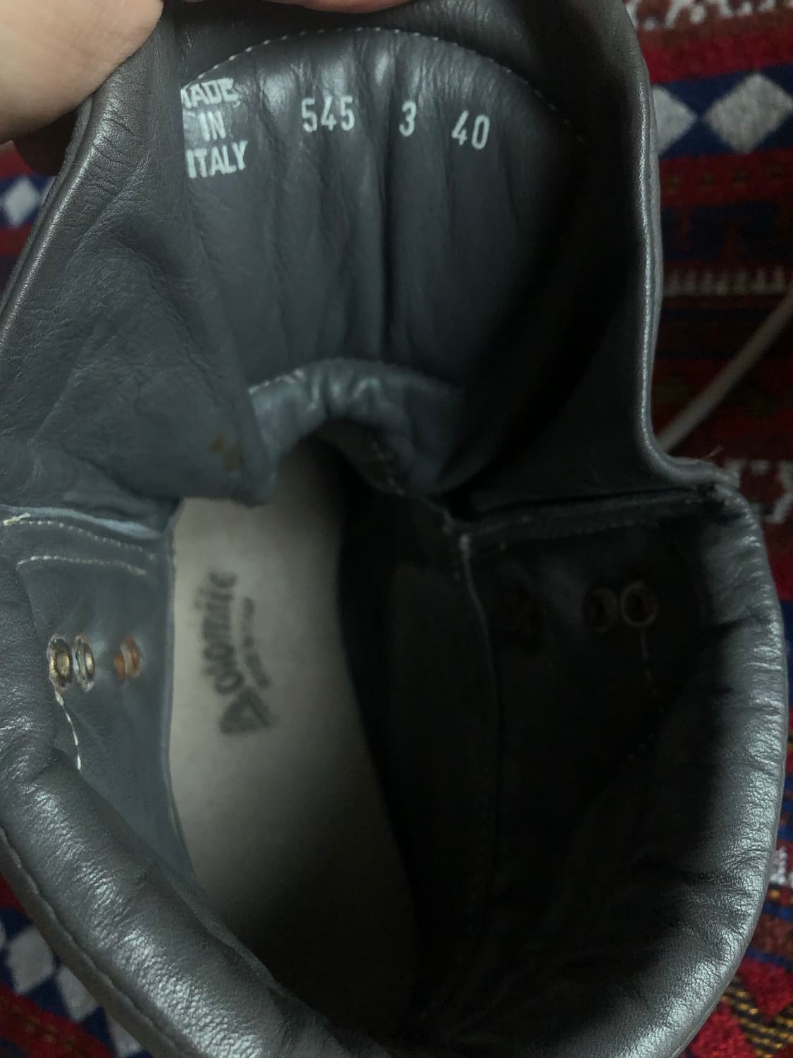 이탈리아 빈티지 레더 마운틴부츠 40 상품이미지8