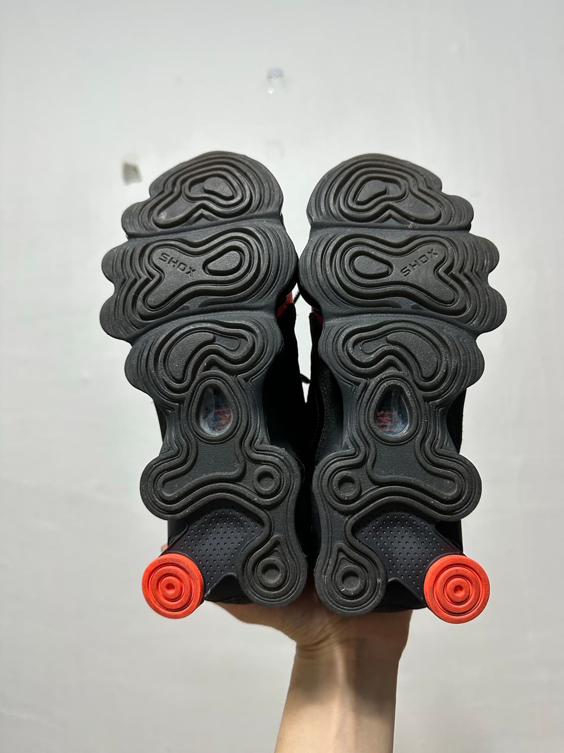 나이키 우먼스 샥스 LT 노바 블랙 오렌지 상품이미지6