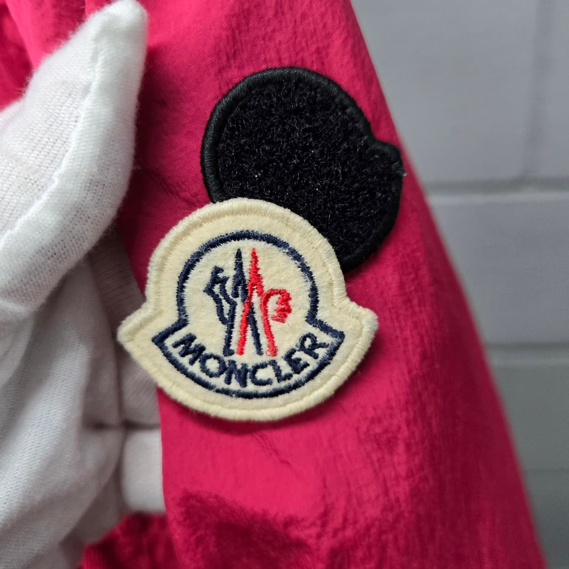 백화점판 / 몽클레어 SCIE 레터링 바람막이 4사이즈 상품이미지3