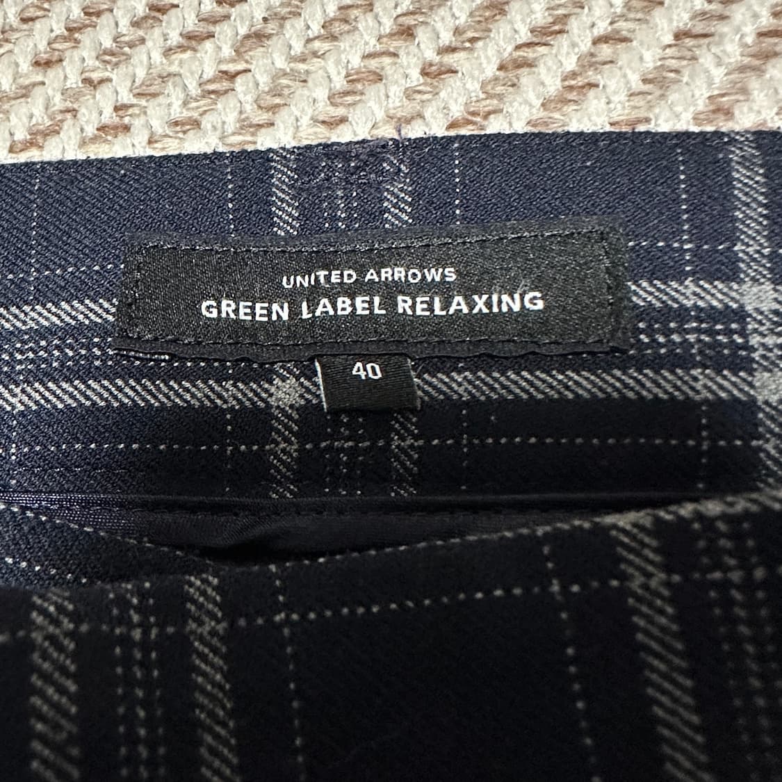 UNITED ARROWS classic check pants 상품이미지3