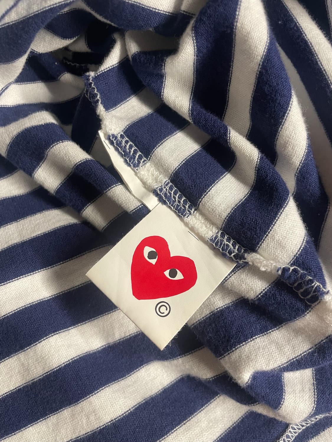 (급처)꼼데가르송 롱슬리브 여성 L 상품이미지3