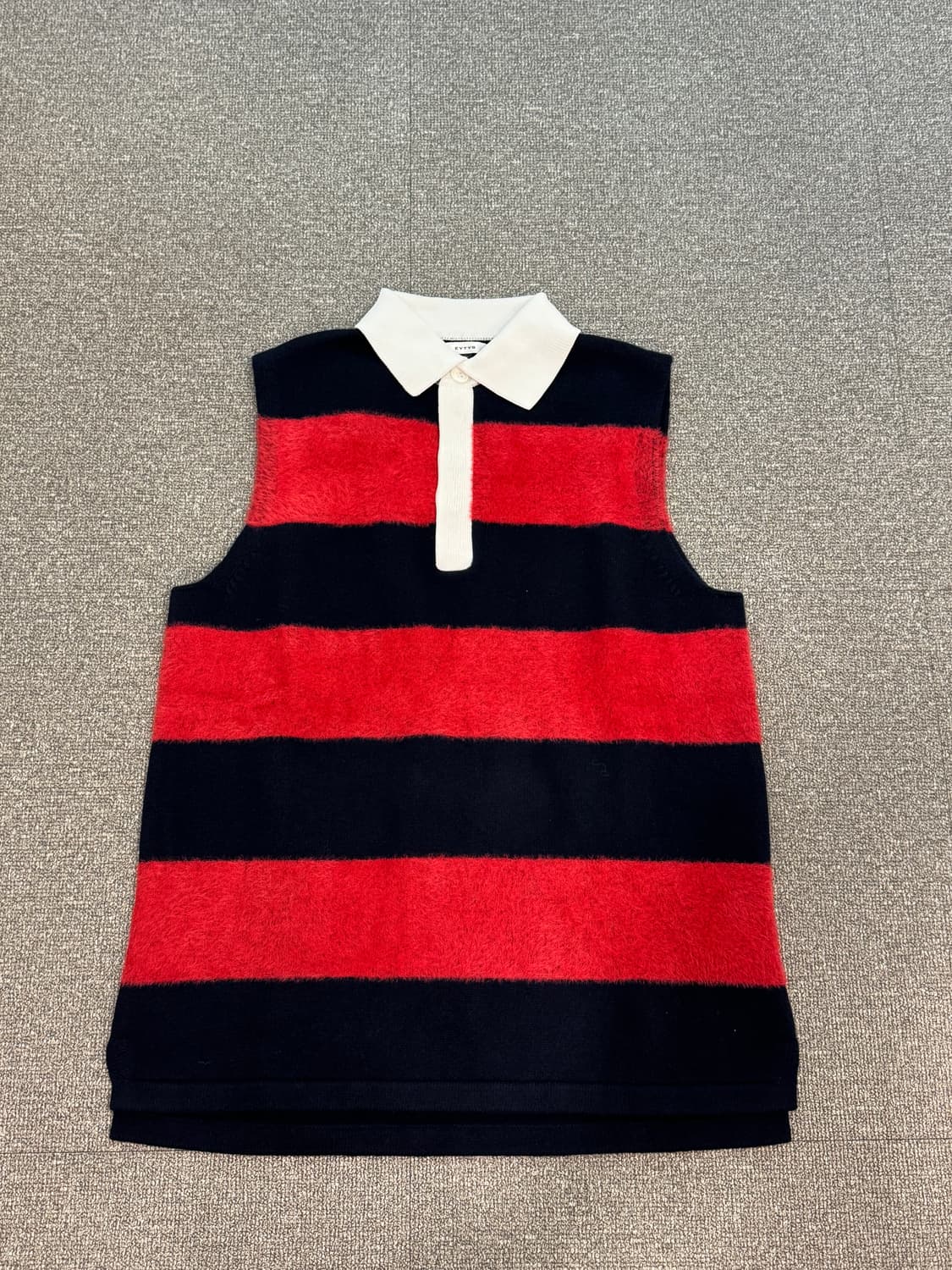 Eytys 레드&네이비 팩스 폴로 셔츠 M 상품이미지6