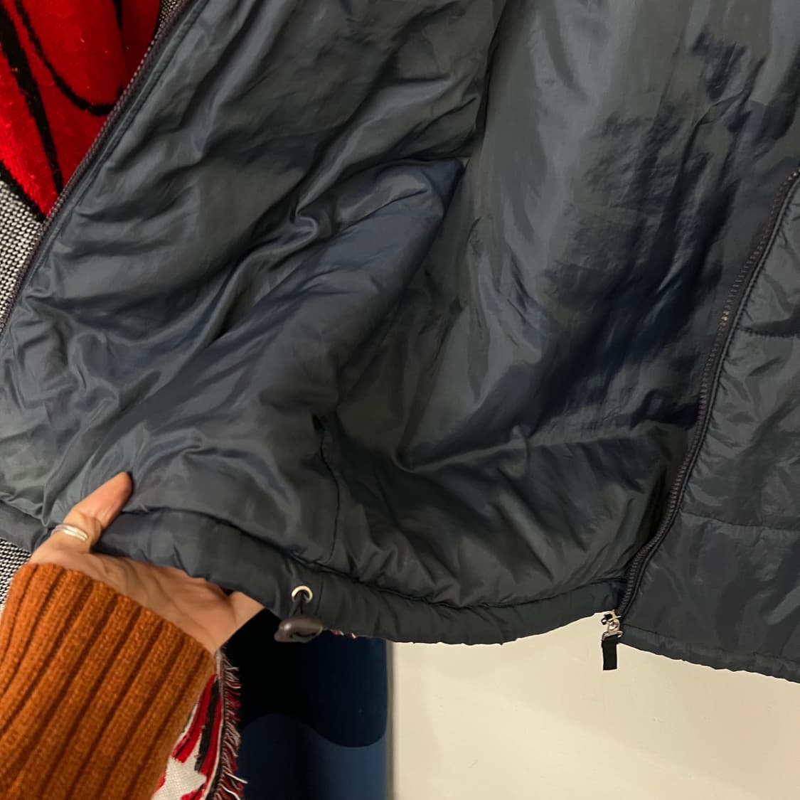 2000's 리복 시카고 베어스 패디드 자켓 상품이미지9