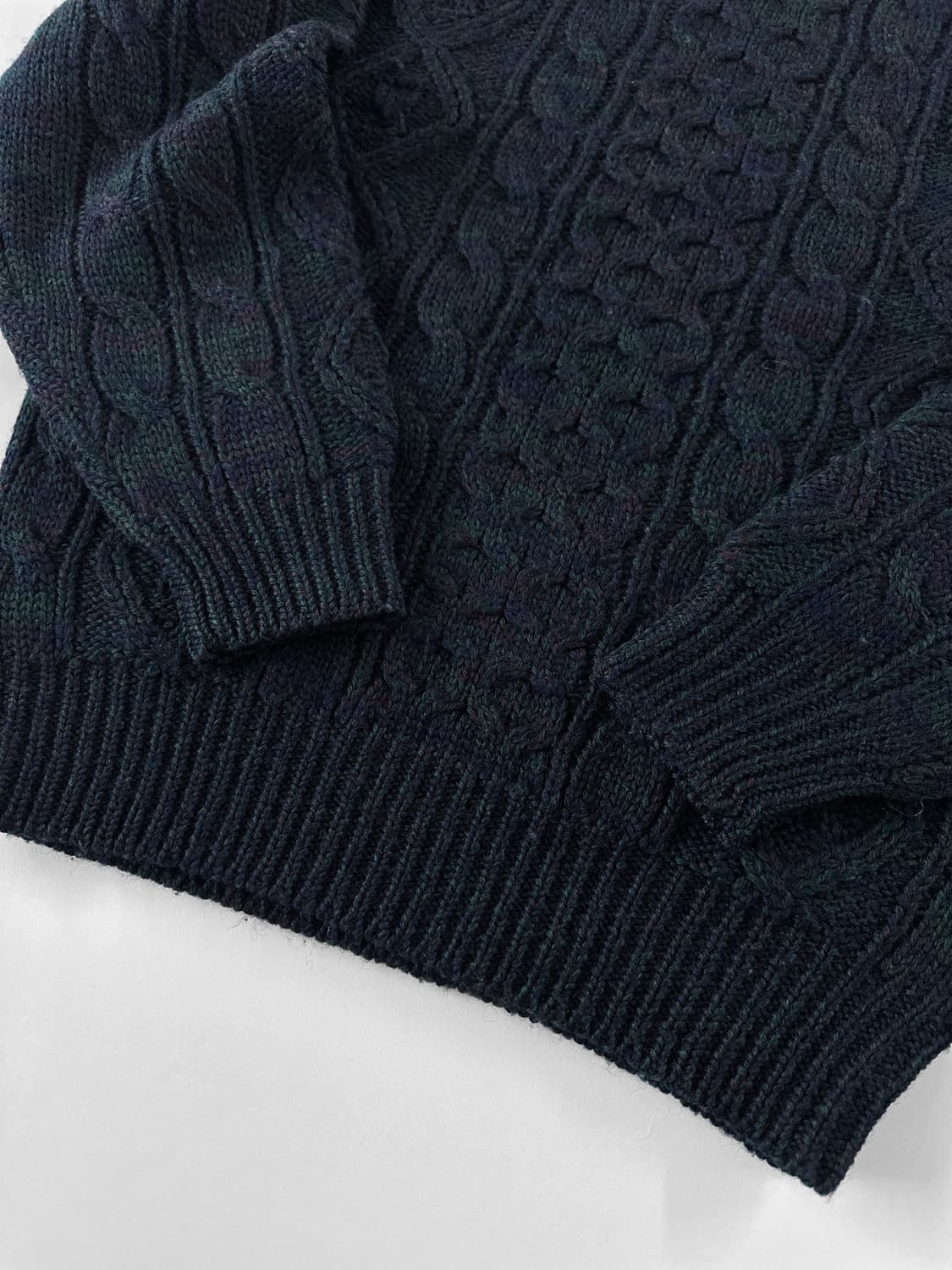 80~90s 빈티지 맥그리거 케이블 니트 스웨터 상품이미지7