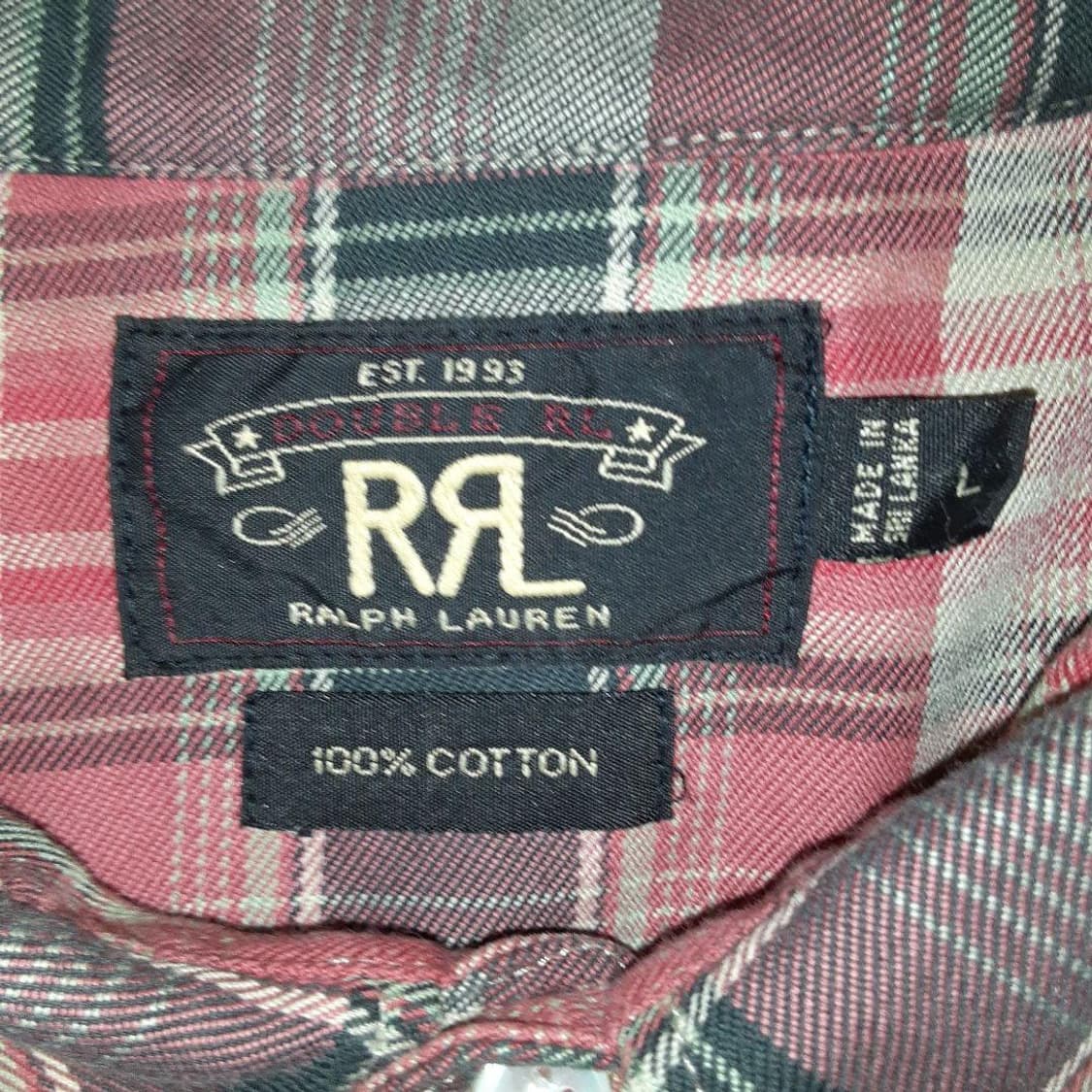 더블알엘 rrl 코튼 셔츠 상품이미지3
