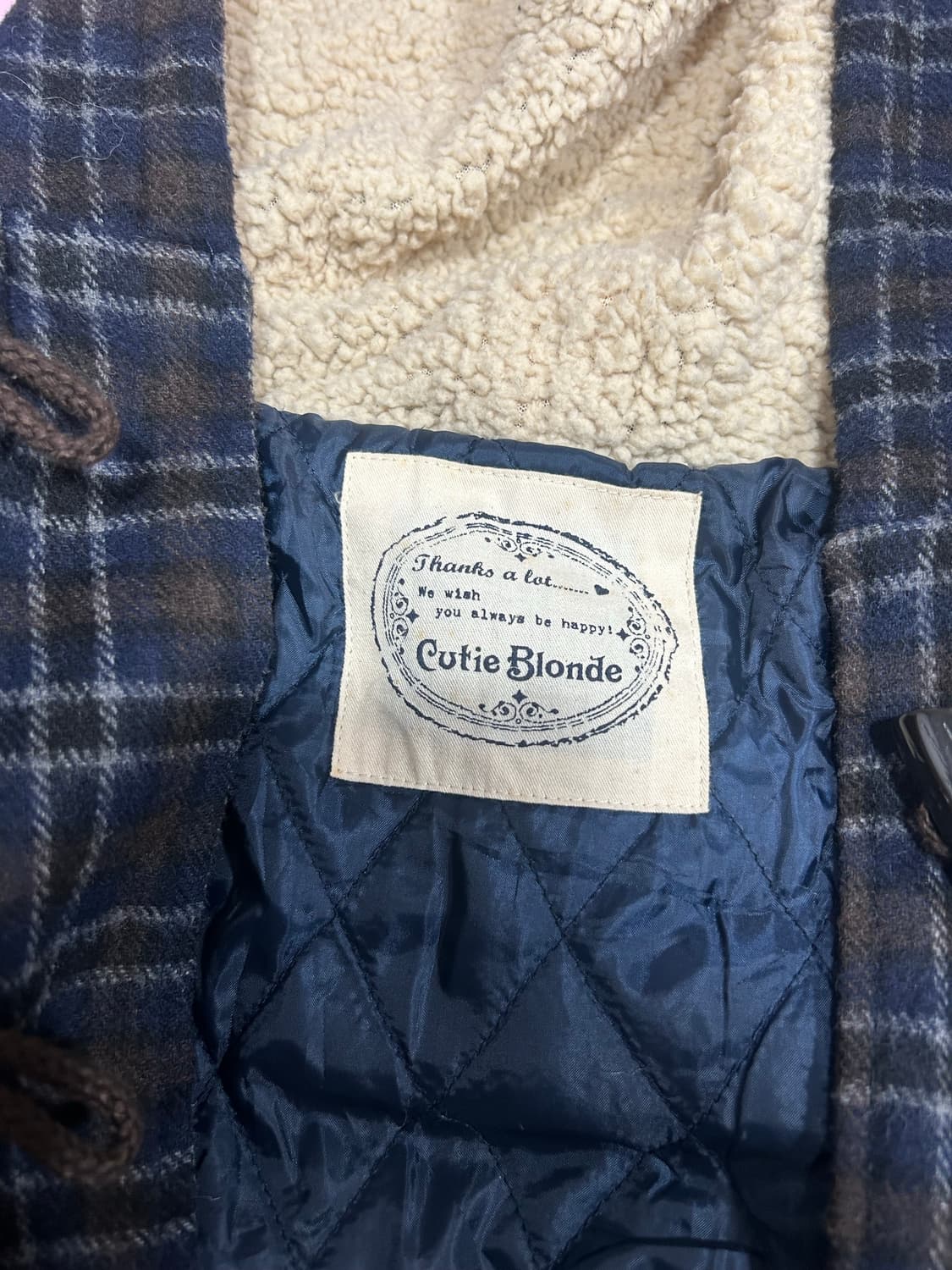 모리걸 겨울 곰돌이 숏 떡볶이코트 상품이미지5