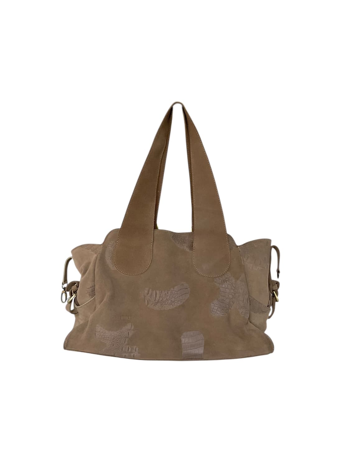 빈티지 스웨이드 스터드 백 상품이미지3