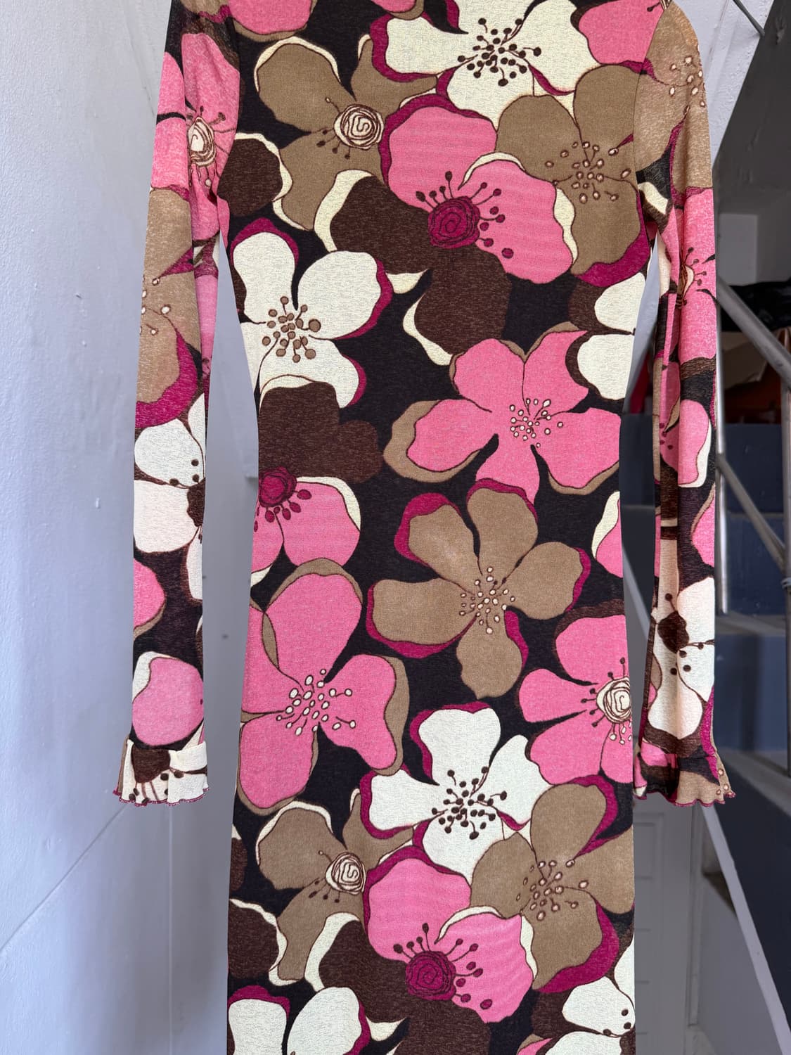 MORGAN 브이넥 플라워 드레스/원피스 상품이미지6