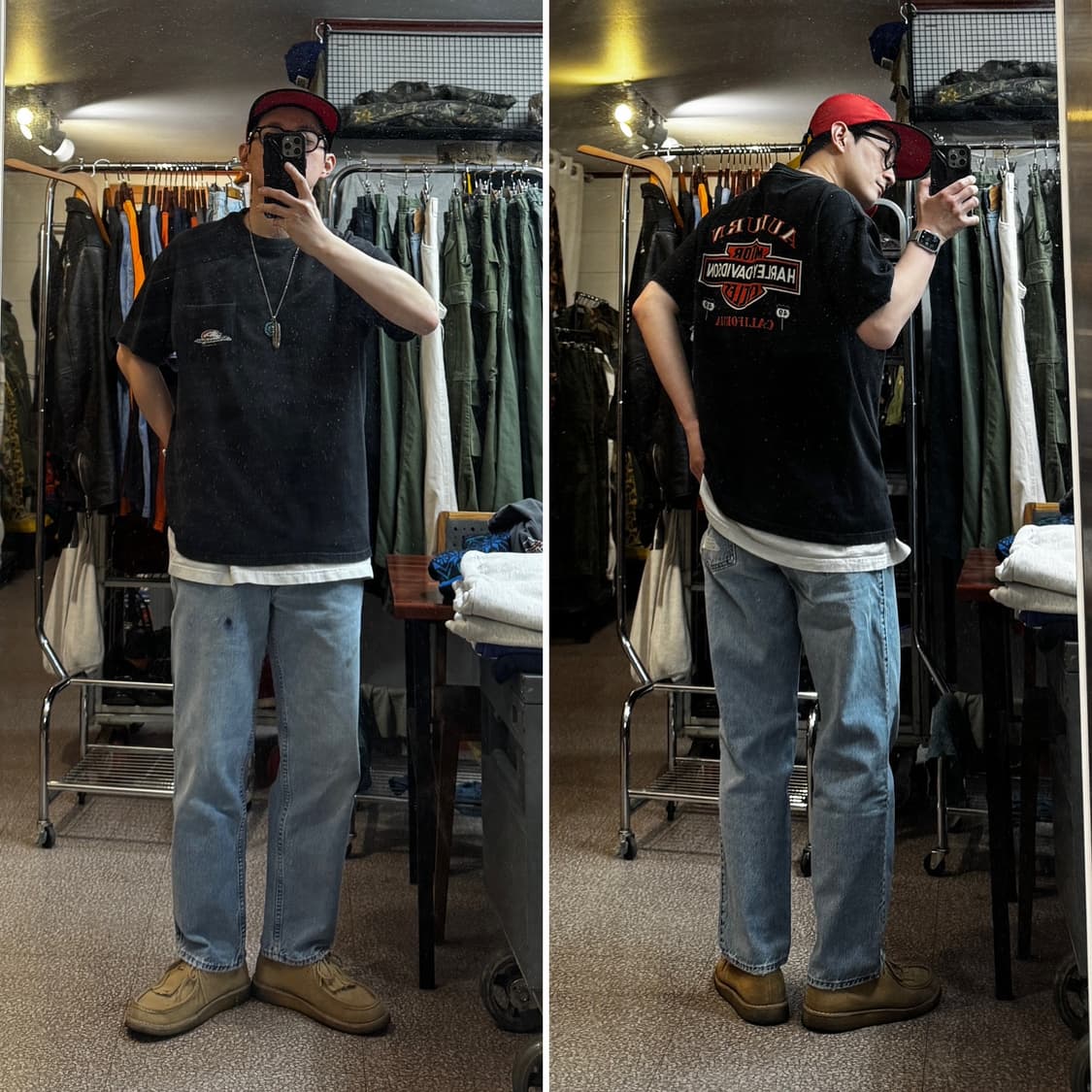 90s usa made levis silvertab denim pants 상품이미지2
