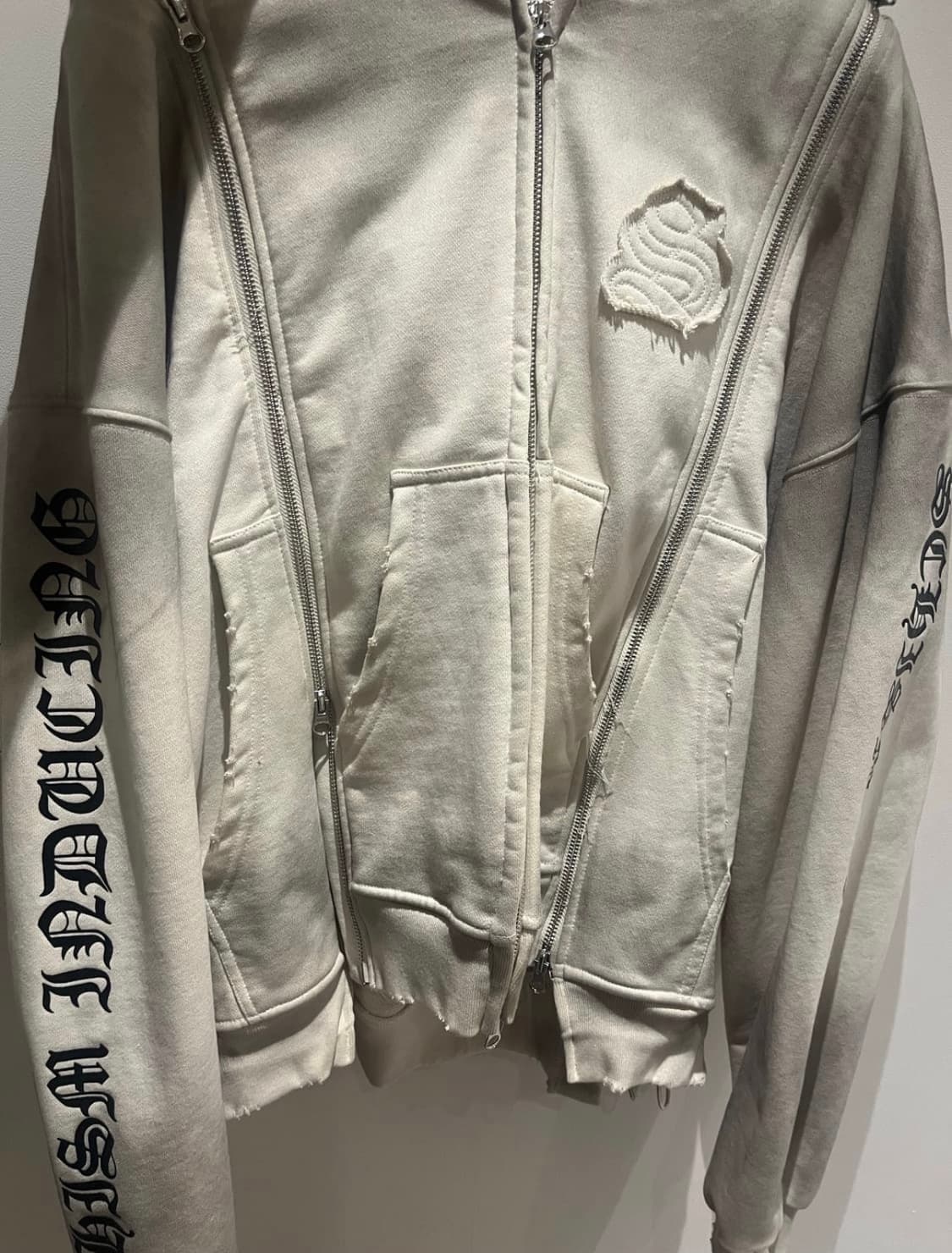 스키즘인듀싱-ASSEMBLY ZIP HOODIE GREY 상품이미지2
