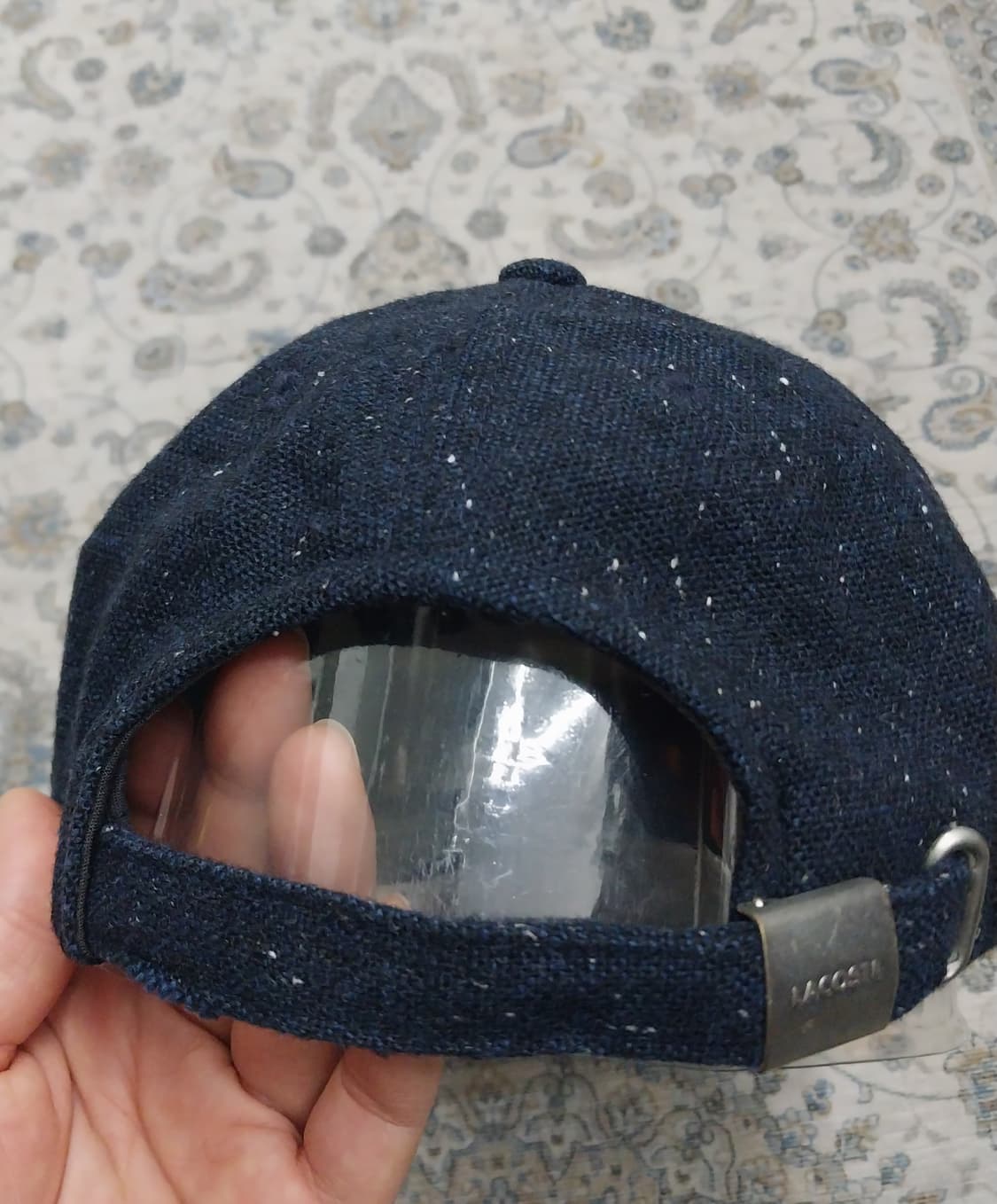 라코스테 네이비 울 볼캡 상품이미지5