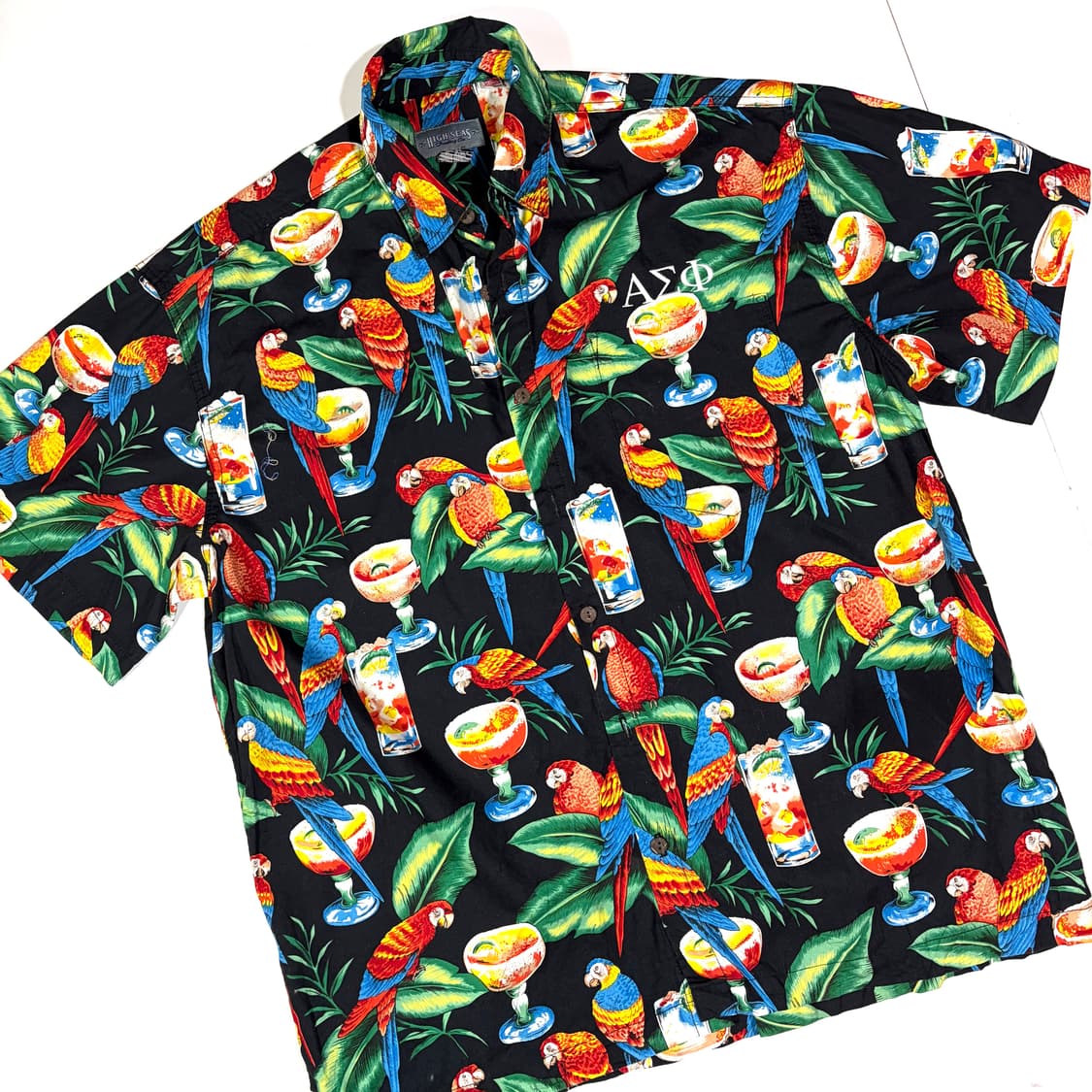 HIGH SEAS 트로피칼 하와이안셔츠 M 상품이미지2