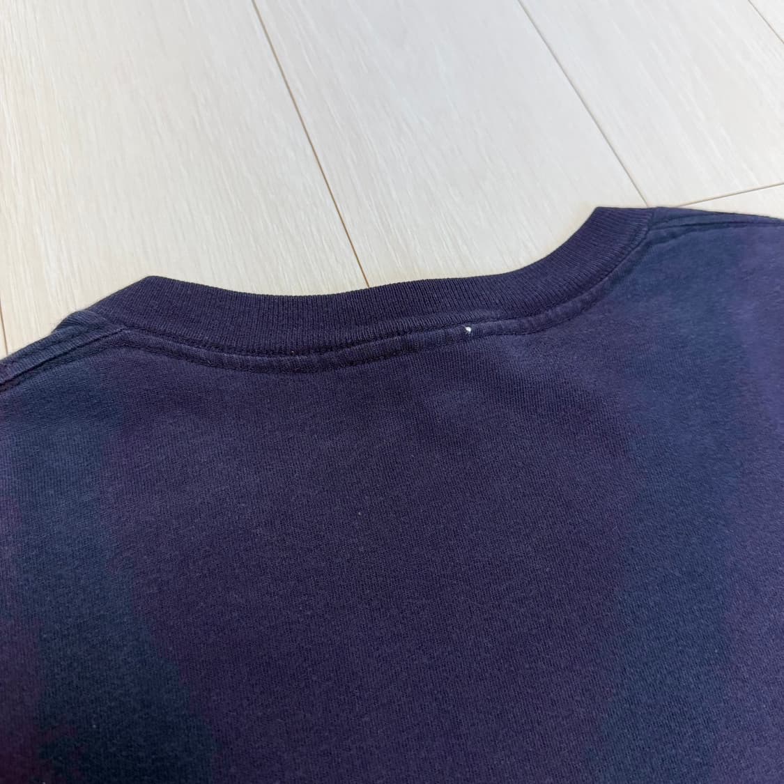 90s Vintage Navy Blank Pocket Tee 상품이미지7