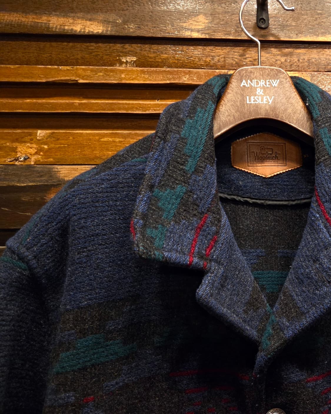 80'S 울리치 나바호패턴 블랭킷코트 상품이미지7